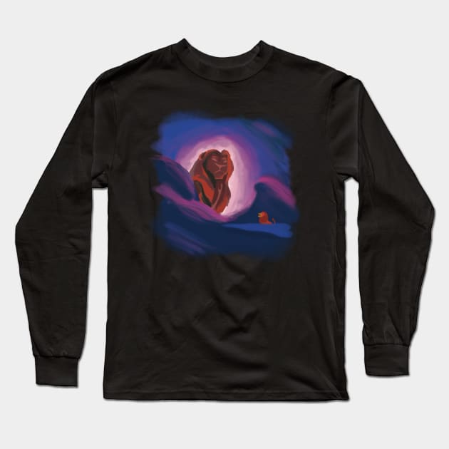 Remember who you are, Simba Long Sleeve T-Shirt by i.mokry